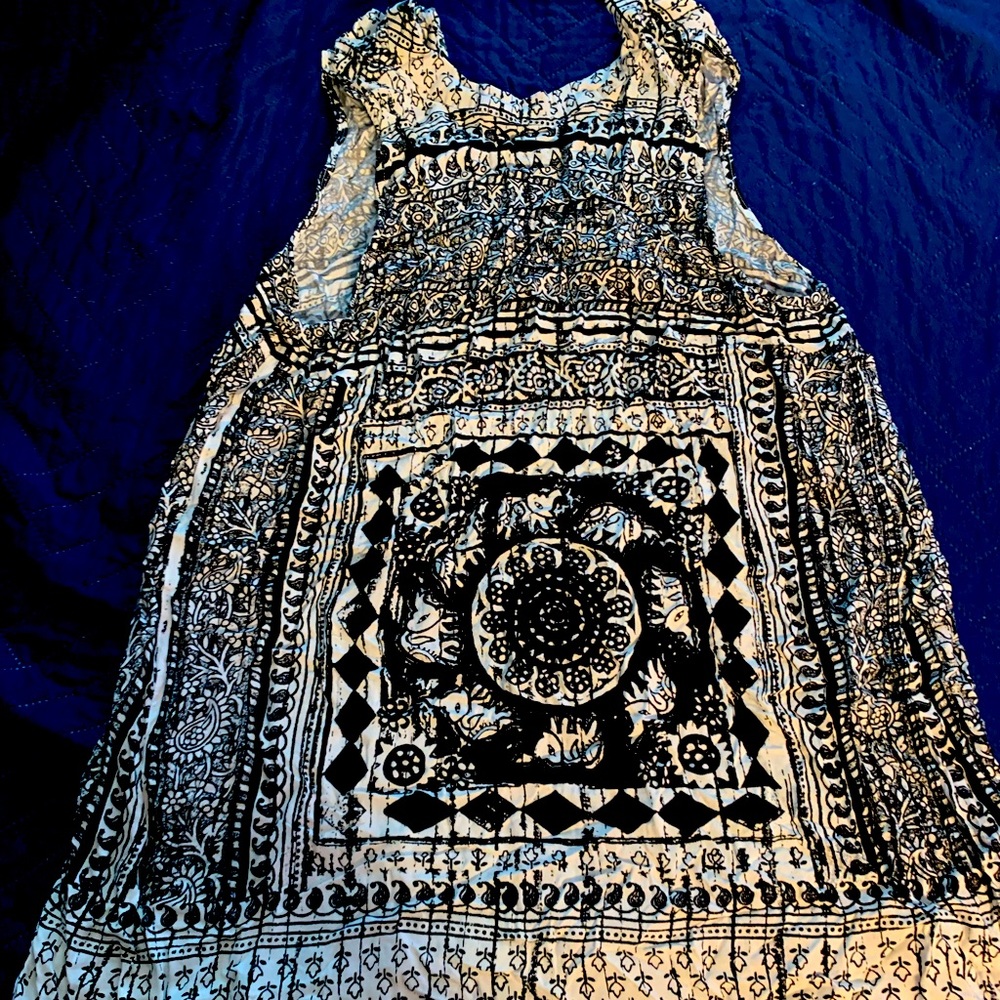 Black and White Tank